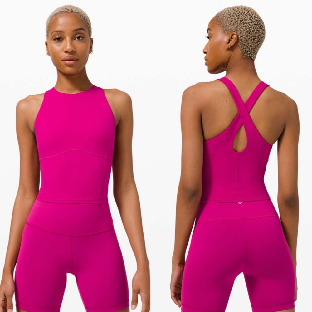 lululemon athletica Hot Pink Racerback Tank